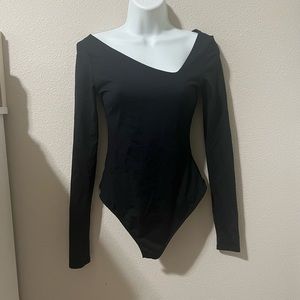 Free people asymmetrical bodysuit